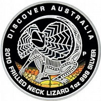 Discover Australia Silbermünze